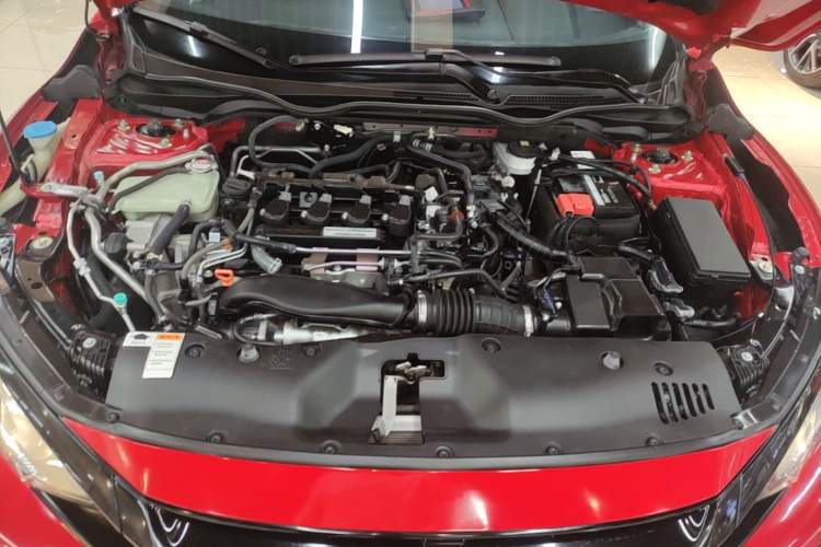 Used Honda Civic 2021 HATCHBACK 220TURBO CVT New Trendsetter Engine Bay