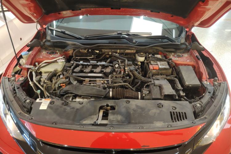 Used Honda Civic 2021 HATCHBACK 220TURBO CVT New Trendsetter Engine Bay