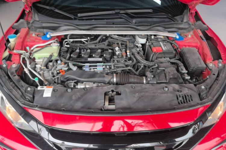 Used Honda Civic 2021 HATCHBACK 220TURBO CVT New Trendsetter Engine Bay