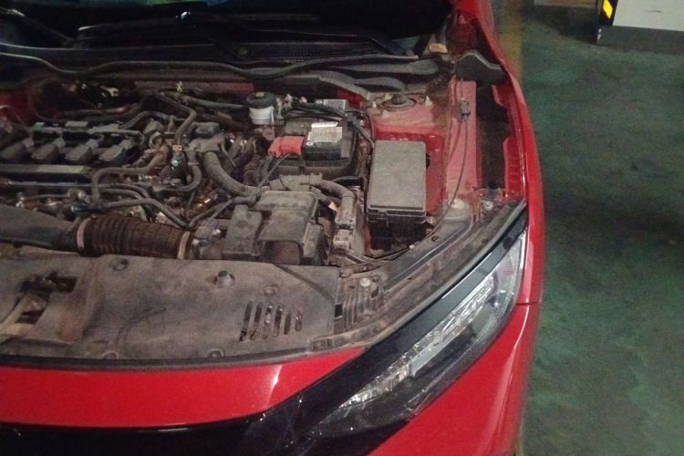 Used Honda Civic 2021 HATCHBACK 220TURBO CVT Trendy Cool Edition Engine Bay Left