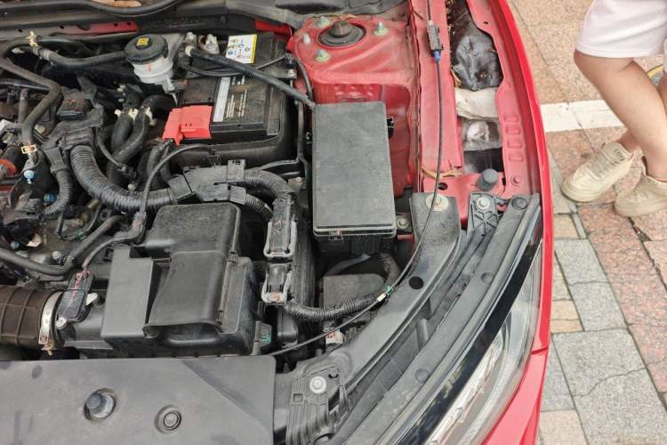 Used Honda Civic 2021 HATCHBACK 220TURBO CVT Trendy Cool Edition Engine Bay Left