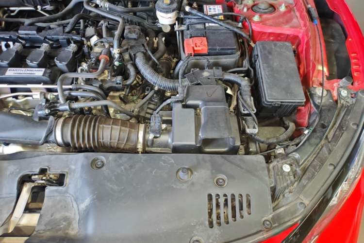 Used Honda Civic 2021 HATCHBACK 220TURBO CVT Trendy Cool Edition Engine Bay Left