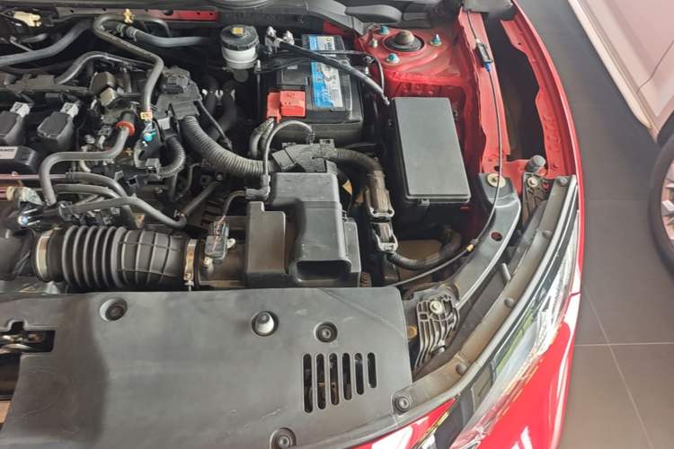 Used Honda Civic 2021 HATCHBACK 220TURBO CVT New Trendsetter Engine Bay Left