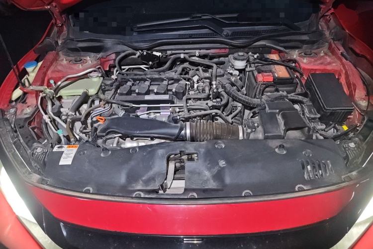 Used Honda Civic 2021 HATCHBACK 220TURBO CVT New Trendsetter Engine Bay