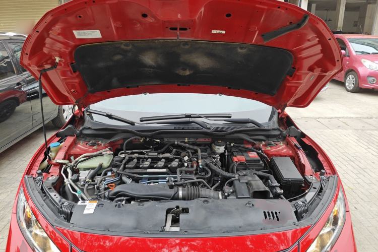 Used Honda Civic 2021 HATCHBACK 220TURBO CVT New Trendsetter Engine Bay