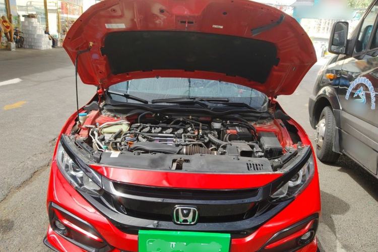 Used Honda Civic 2021 HATCHBACK 220TURBO CVT New Trendsetter Engine Bay