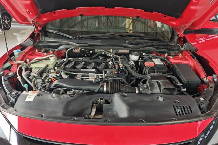 Used Honda Civic 2021 HATCHBACK 220TURBO CVT New Trendsetter Engine Bay