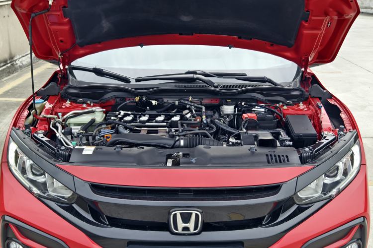 Used Honda Civic 2021 HATCHBACK 220TURBO CVT New Trendsetter Engine Bay