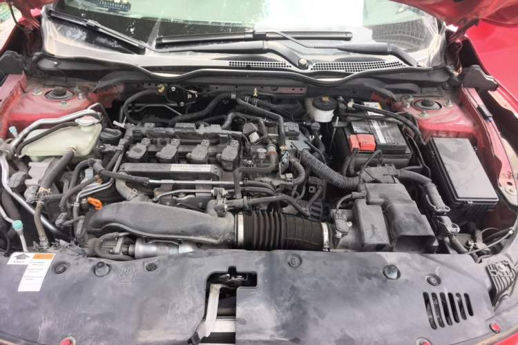 Used Honda Civic 2021 HATCHBACK 220TURBO CVT New Trendsetter Engine Bay