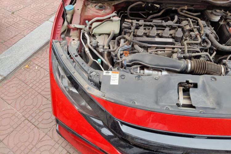 Used Honda Civic 2021 HATCHBACK 220TURBO CVT New Trendsetter Engine Bay Right