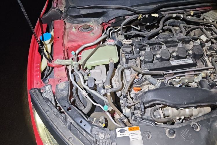 Used Honda Civic 2021 HATCHBACK 220TURBO CVT New Trendsetter Engine Bay Right