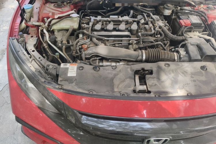 Used Honda Civic 2021 HATCHBACK 220TURBO CVT New Trendsetter Engine Bay Right