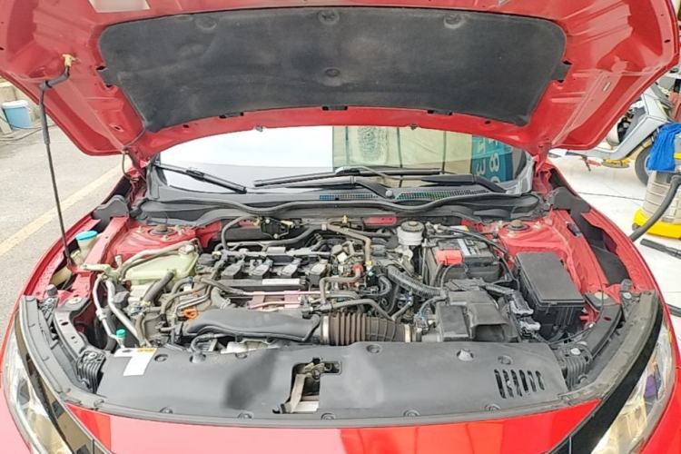Used Honda Civic 2021 HATCHBACK 220TURBO CVT New Trendsetter Engine Bay