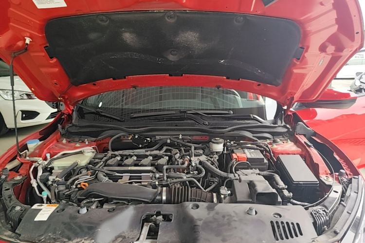 Used Honda Civic 2021 HATCHBACK 220TURBO CVT New Trendsetter Engine Bay