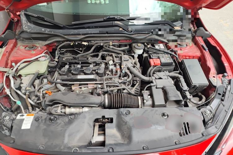 Used Honda Civic 2021 HATCHBACK 220TURBO CVT New Trendsetter Engine Bay