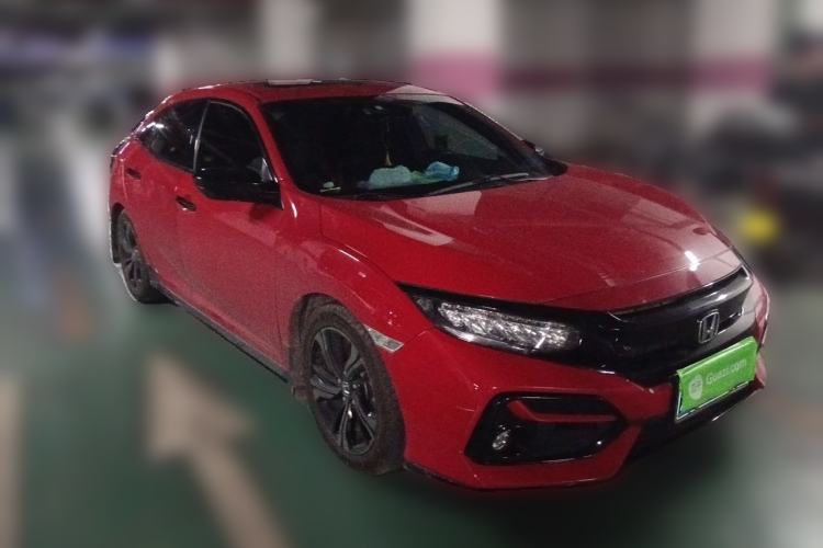 Used Honda Civic 2021 HATCHBACK 220TURBO CVT Trendy Cool Edition Front Right 45 Deg