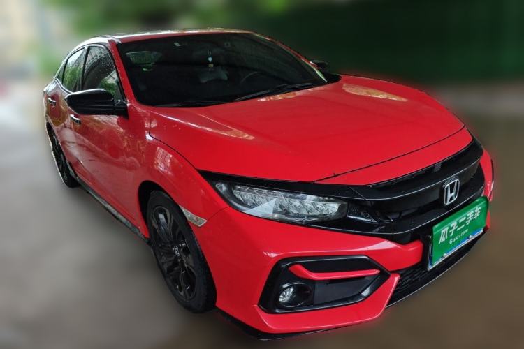 Used Honda Civic 2021 HATCHBACK 220TURBO CVT Trendy Cool Edition Front Right 45 Deg