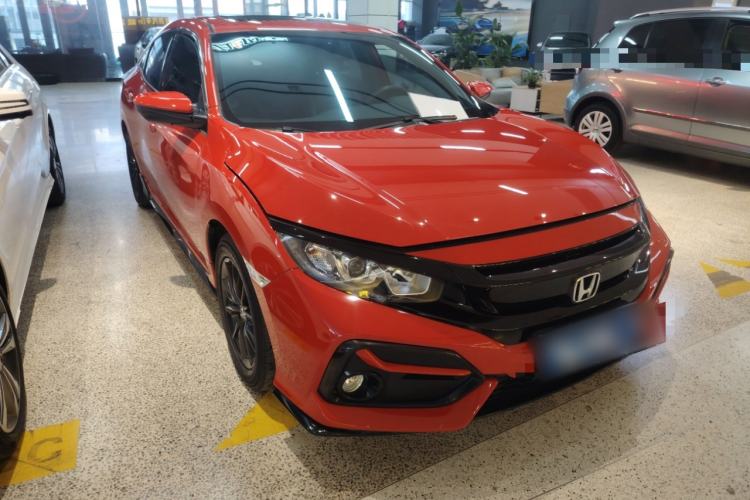 Used Honda Civic 2021 HATCHBACK 220TURBO CVT New Trendsetter Front Right 45 Deg
