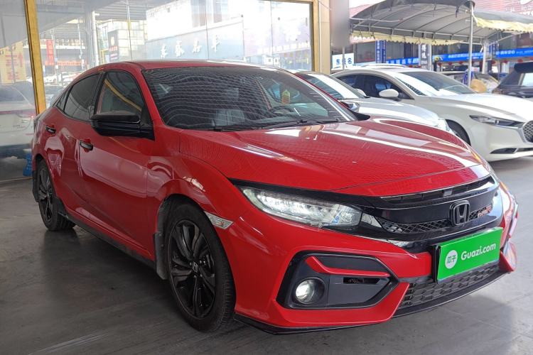 Used Honda Civic 2021 HATCHBACK 220TURBO CVT Trendy Cool Edition Front Right 45 Deg