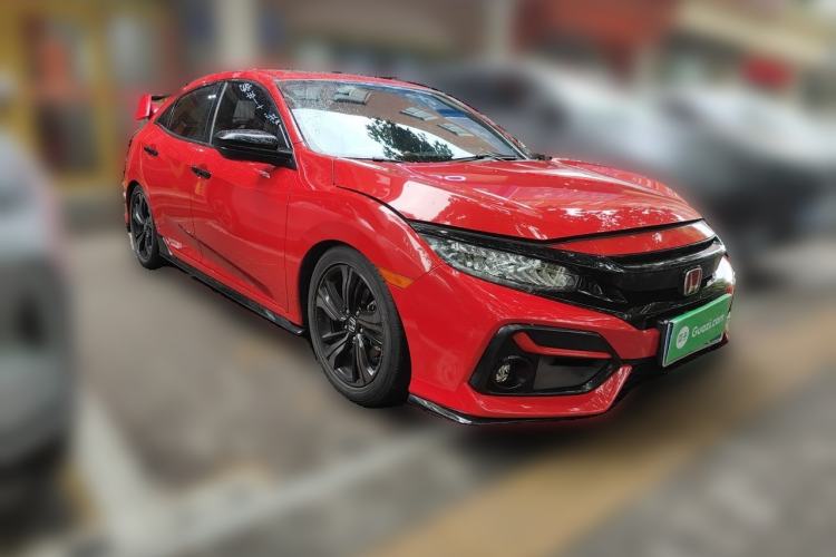 Used Honda Civic 2021 HATCHBACK 220TURBO CVT Trendy Cool Edition Front Right 45 Deg