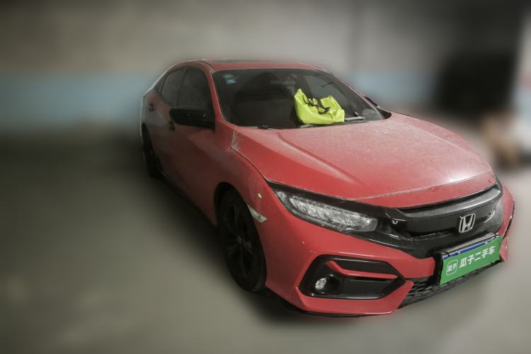 Used Honda Civic 2021 HATCHBACK 220TURBO CVT Trendy Cool Edition Front Right 45 Deg