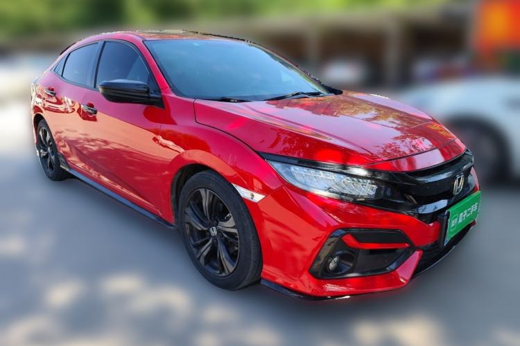 Used Honda Civic 2021 HATCHBACK 220TURBO CVT Trendy Cool Edition Front Right 45 Deg