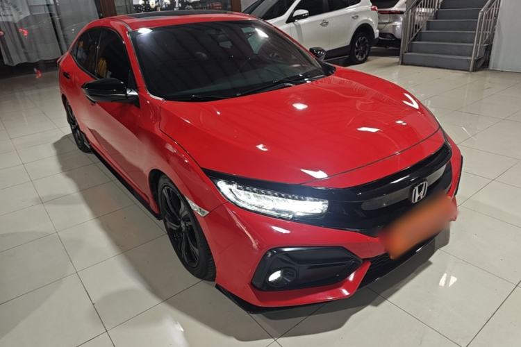 Used Honda Civic 2021 HATCHBACK 220TURBO CVT Trendy Cool Edition Front Right 45 Deg