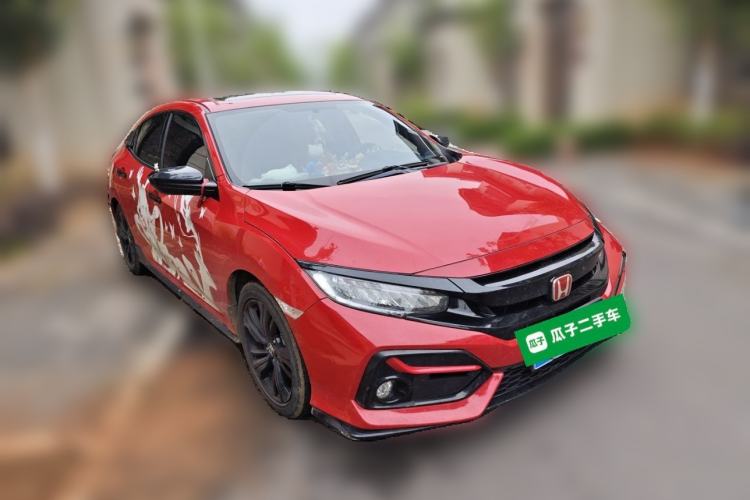 Used Honda Civic 2021 HATCHBACK 220TURBO CVT Trendy Cool Edition Front Right 45 Deg