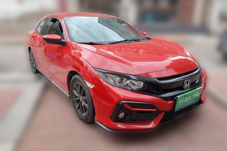 Used Honda Civic 2021 HATCHBACK 220TURBO CVT New Trendsetter Front Right 45 Deg