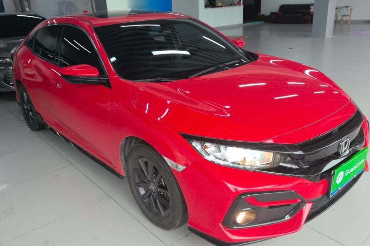 Used Honda Civic 2021 HATCHBACK 220TURBO CVT New Trendsetter Front Right 45 Deg
