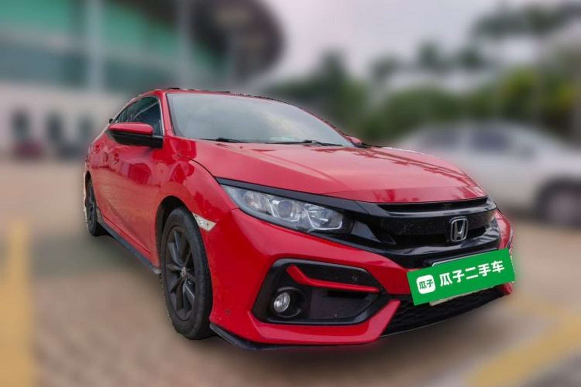 Used Honda Civic 2021 HATCHBACK 220TURBO CVT New Trendsetter Front Right 45 Deg