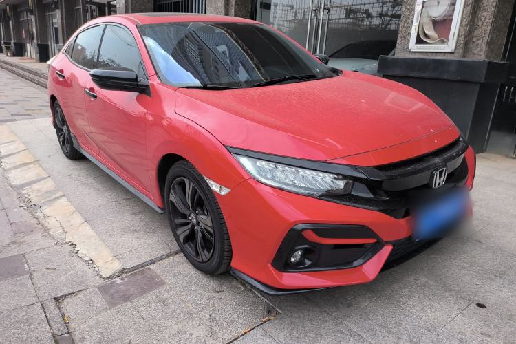 Used Honda Civic 2021 HATCHBACK 220TURBO Manual Driving Pleasure Control Front Right 45 Deg