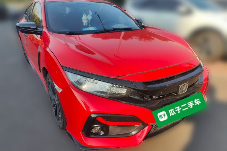 Used Honda Civic 2021 HATCHBACK 220TURBO CVT Trendy Cool Edition Front Right 45 Deg