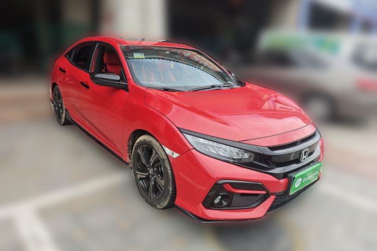 Used Honda Civic 2021 HATCHBACK 220TURBO CVT Trendy Cool Edition Front Right 45 Deg