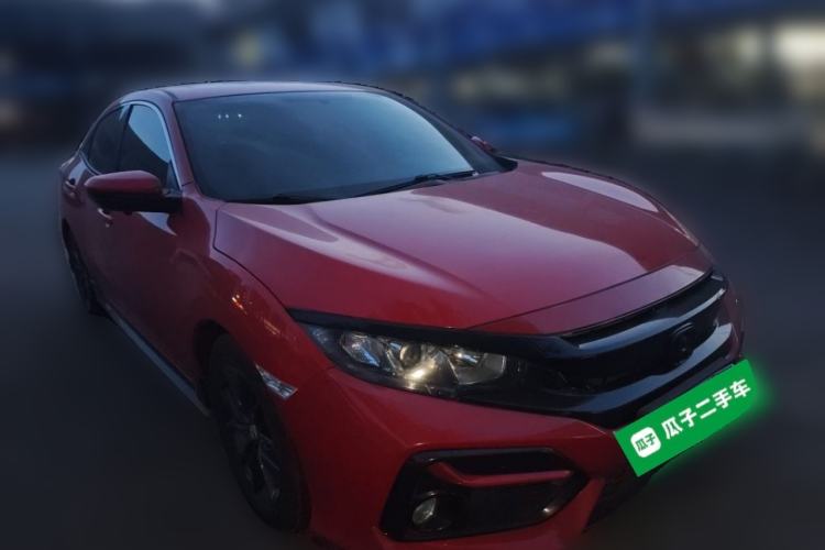 Used Honda Civic 2021 HATCHBACK 220TURBO CVT New Trendsetter Front Right 45 Deg