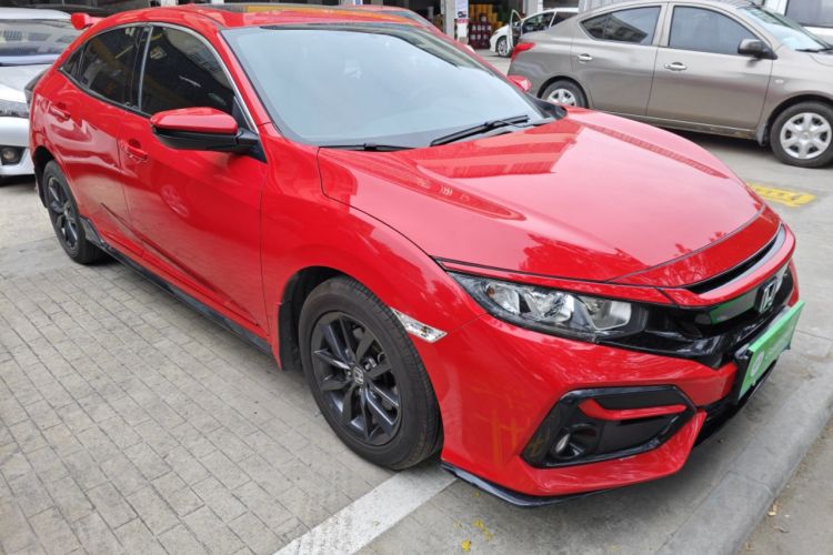 Used Honda Civic 2021 HATCHBACK 220TURBO CVT New Trendsetter Front Right 45 Deg