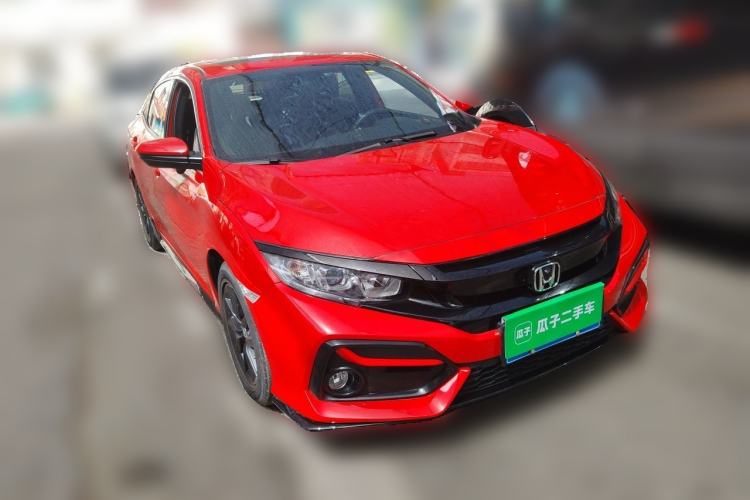 Used Honda Civic 2021 HATCHBACK 220TURBO CVT New Trendsetter Front Right 45 Deg