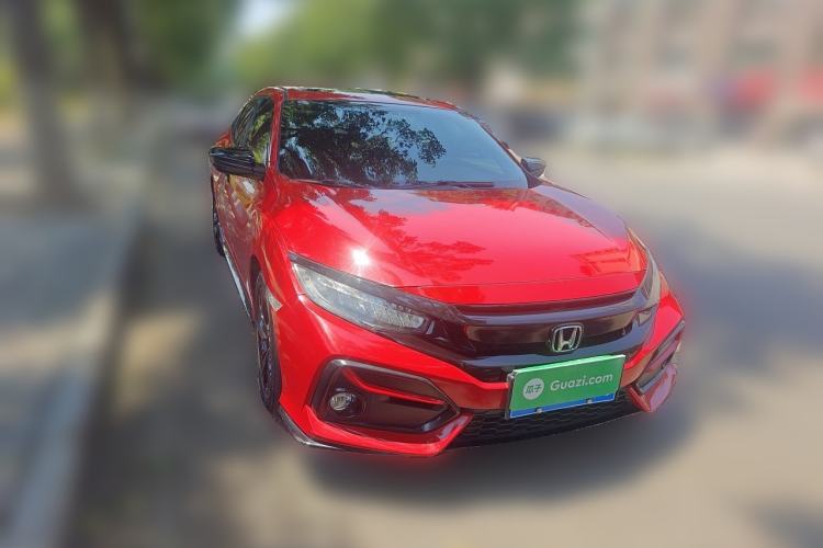 Used Honda Civic 2021 HATCHBACK 220TURBO CVT Trendy Cool Edition Front Right 45 Deg