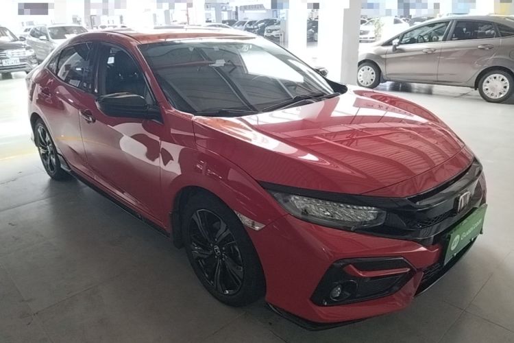 Used Honda Civic 2021 HATCHBACK 220TURBO CVT Trendy Cool Edition Front Right 45 Deg