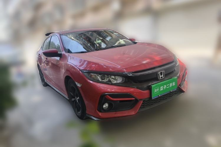 Used Honda Civic 2021 HATCHBACK 220TURBO CVT New Trendsetter Front Right 45 Deg