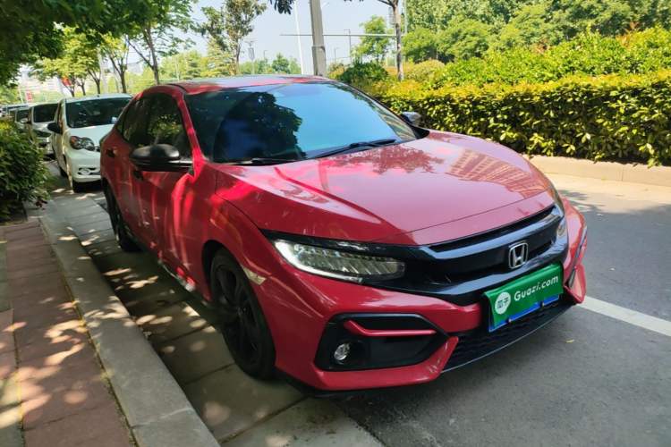 Used Honda Civic 2021 HATCHBACK 220TURBO Manual Driving Pleasure Control Front Right 45 Deg