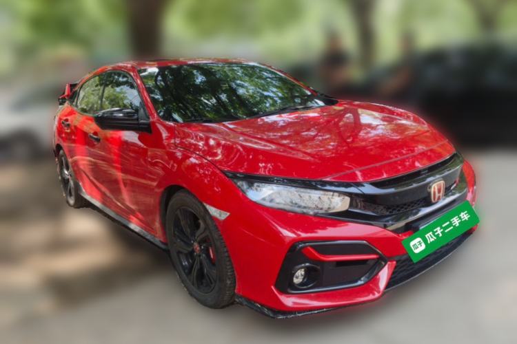 Used Honda Civic 2021 HATCHBACK 220TURBO CVT Trendy Cool Edition Front Right 45 Deg