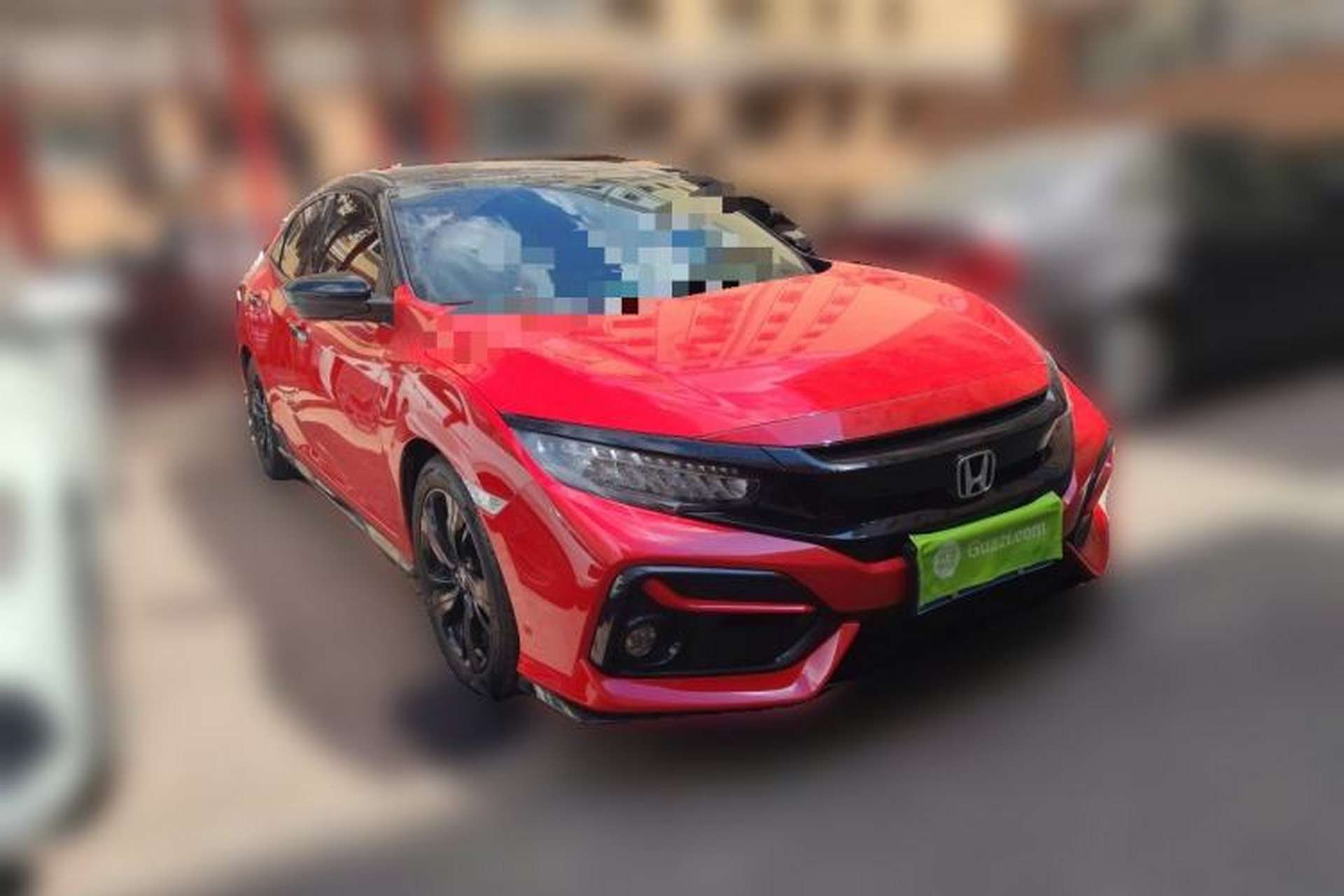 Used Honda Civic 2021 HATCHBACK 220TURBO CVT Trendy Cool Edition Front Right 45 Deg