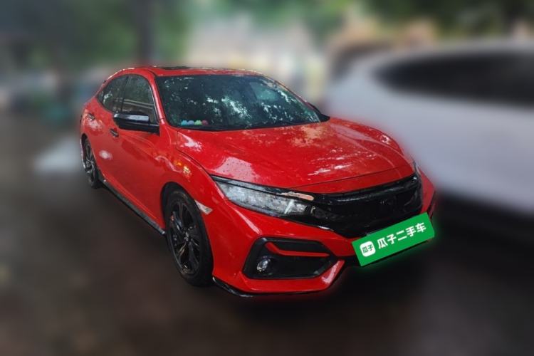 Used Honda Civic 2021 HATCHBACK 220TURBO CVT Trendy Cool Edition Front Right 45 Deg