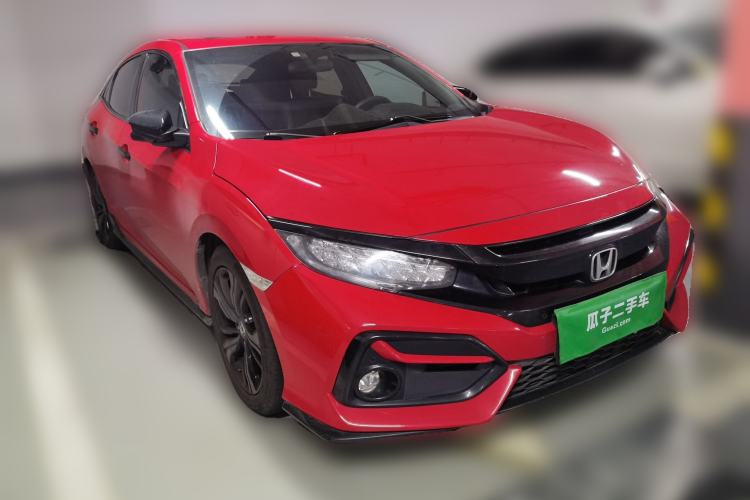 Used Honda Civic 2021 HATCHBACK 220TURBO CVT Trendy Cool Edition Front Right 45 Deg