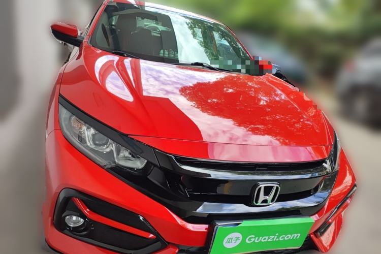 Used Honda Civic 2021 HATCHBACK 220TURBO CVT New Trendsetter Front Right 45 Deg