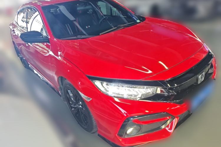 Used Honda Civic 2021 HATCHBACK 220TURBO CVT Trendy Cool Edition Front Right 45 Deg