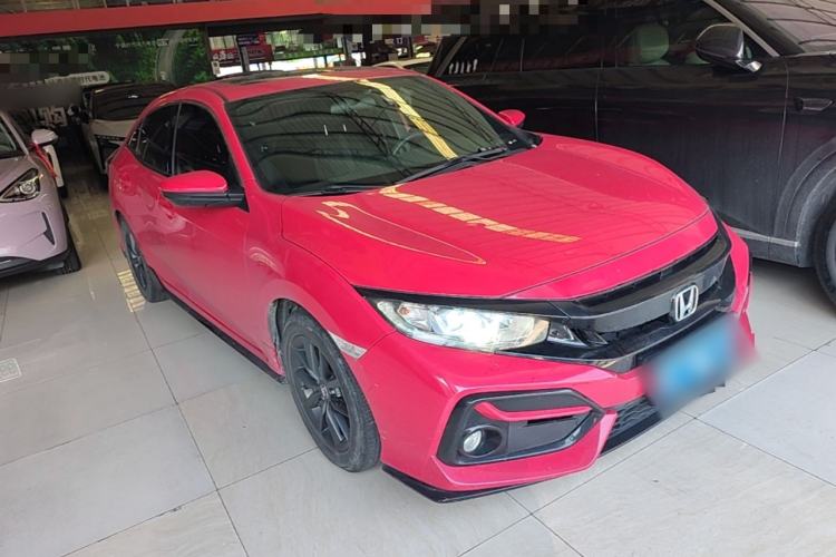Used Honda Civic 2021 HATCHBACK 220TURBO CVT New Trendsetter Front Right 45 Deg