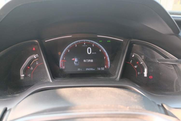 Used Honda Civic 2021 HATCHBACK 220TURBO Manual Driving Pleasure Control Instrument Cluster