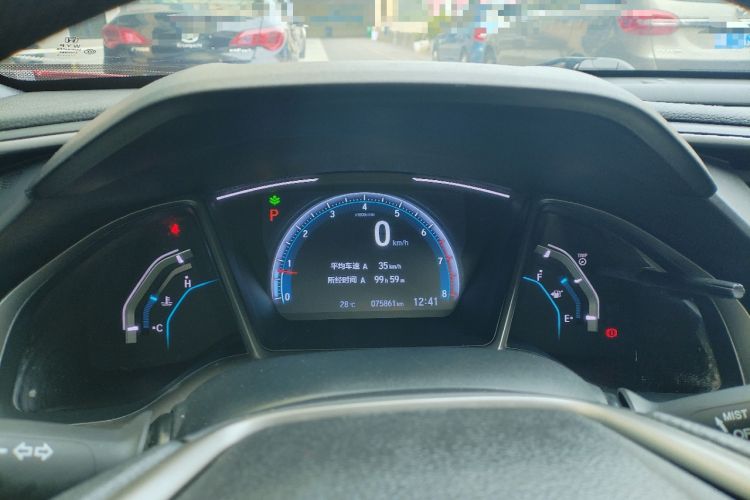 Used Honda Civic 2021 HATCHBACK 220TURBO CVT New Trendsetter Instrument Cluster